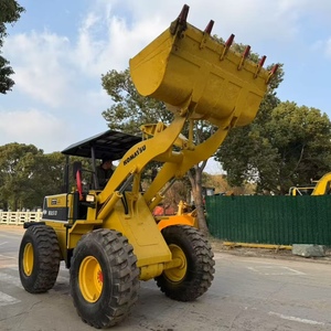 Excavadora usada Importada de Japón Komatsu WA100/WA510 Cargadora de ruedas con alta capacidad y buenas condiciones para Venta barata - Product Image 2