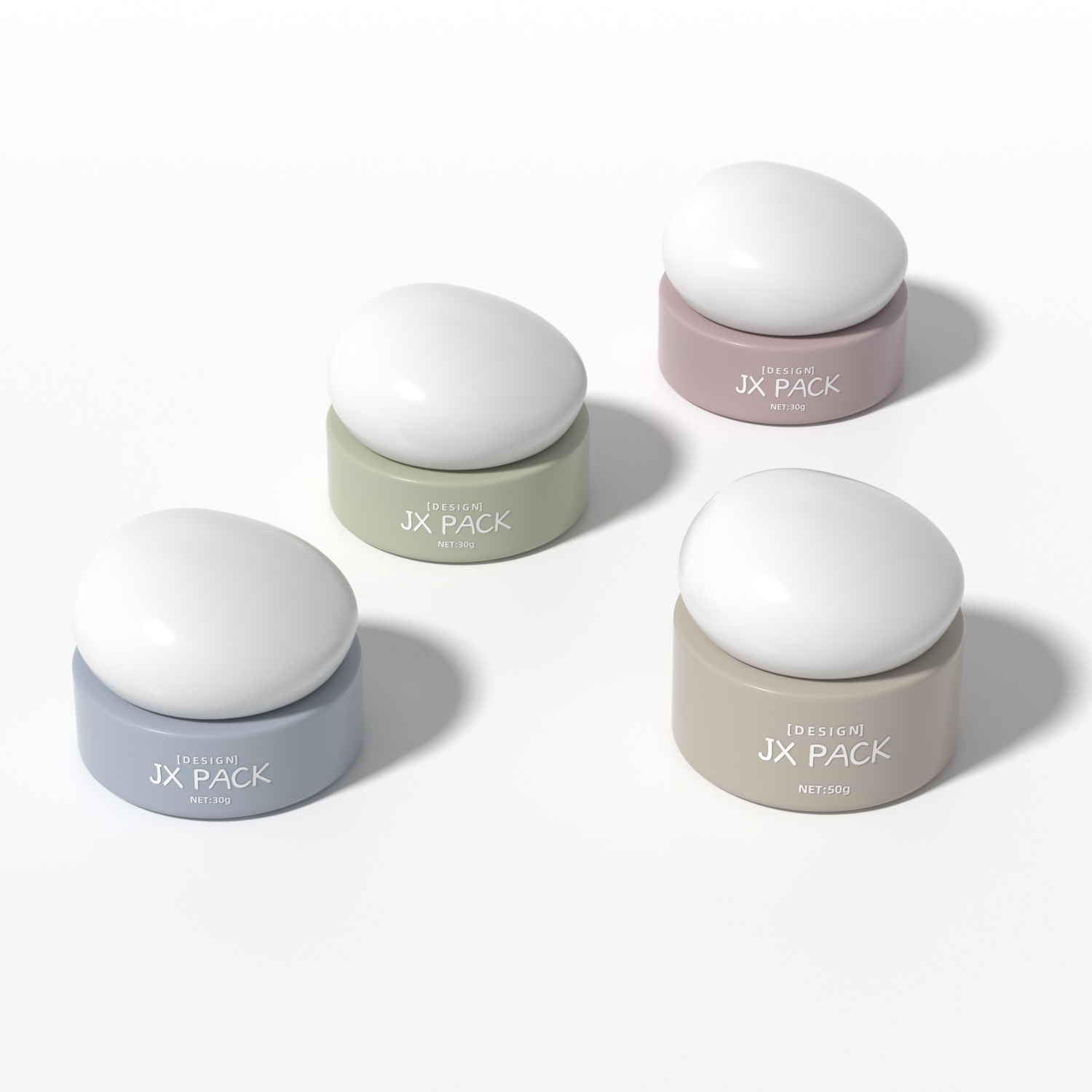 glass jars tubes recycled for muscle rub ointment 30 ml