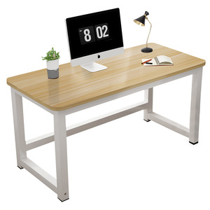 Scrivania per Computer in Legno con Design Componibile, Tavolo Lungo per Studio, Ufficio e E-Sports per Piccoli Appartamenti - Product Image 3