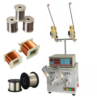 Máquina Bobinadora Frontal de un Solo Husillo con Control CNC de 5000 RPM para Bobinado de Relés de Transformadores y Bobinas de Voz