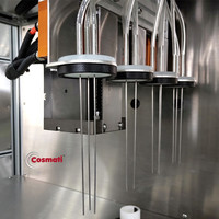 Machine de remplissage automatique à 6 buses multi-motifs pour lotion de douche, crème en gel et crème à motif perle 3D
