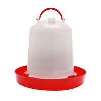 Mangeoire automatique en plastique épaissi pour volailles, seau d'alimentation pour poulets, canards, oies, cailles, fournitures d'élevage pour toutes les exploitations avicoles
