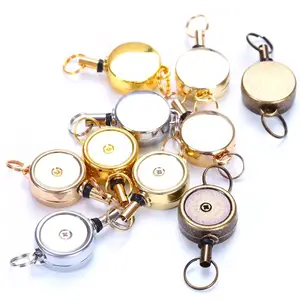 Custom design Badge holder with stainless steel For Gift Nurse student accessories ID Reel yoyo