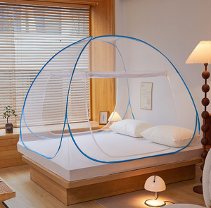 Zanzariera Portatile Pieghevole Pop-up per Esterni, con Cerniera, per Letto Singolo/Queen Size, in Poliestere, Ideale per l'Estate - Product Image 4