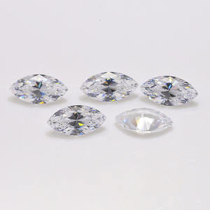 Circonia Cúbica de Alta Calidad, Corte Marquesa, Calidad AAAAA, Gemas Sueltas Sintéticas - Product Image 5