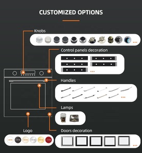 Forno Elettrico da Incasso da 60cm OEM ODM Grandi Elettrodomestici da Cucina con Controllo Touch LED - Product Image 2