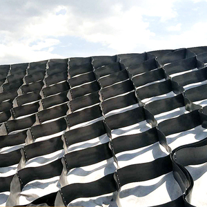 Hdpe Plastic Geocelbodemstabilisator Voor Snelwegconstructie 3d Modelontwerp Keermuur Grind Betonnen Grasstravers - Product Image 5