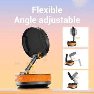 Soporte Magnético para Teléfono de Coche con Diseño de Base para PC y Función de Rotación con Agarre, para Hogar, Coche, Escritorio, Exteriores, Venta Directa de Fábrica, Muestra Gratuita - Product Image 4