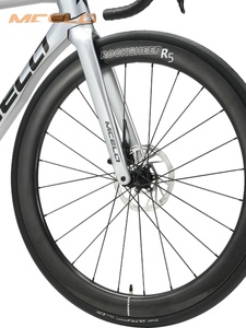 Bicicleta de Carretera Aerodinámica de Carbono Completo 700C MCELO V2, <span class=keywords><strong>SHIMANO</strong></span> 105 R7120, 2x12 Velocidades, Frenos de Disco Hidráulicos, Eje Pasante, <span class=keywords><strong>Pedales</strong></span> Ordinarios de Competición - Product Image 5