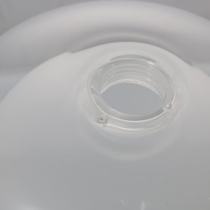Hình dạng khác nhau hai lớp chịu nhiệt Borosilicate Frosted <span class=keywords><strong>Glass</strong></span> Đèn bóng râm - Product Image 4