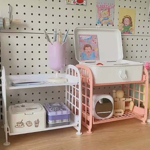 Support de rangement pour papeterie de <span class=keywords><strong>bureau</strong></span>, multifonctionnel, pliable, durable, étagère en PVC, organisateur de jouets pour enfants, <span class=keywords><strong>bureau</strong></span>, dortoir - Product Image 5