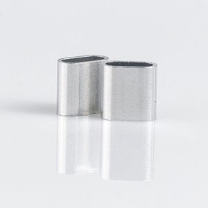 Nhà Máy Trực Tiếp Vải Dây Đeo Cổ Tay Hai-Cách Trượt Khóa Nhôm Lá Mỏng Thùng Khóa Cho Vải Dây Đeo Cổ Tay Nhôm Phẳng Vòng Khóa - Product Image 1