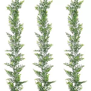 Enredaderas de Bambú Artificiales con Hojas Verdes de 30cm-100cm, Decoración para el Hogar, Paisajismo, Ramo de Plantas de Plástico - Product Image 3