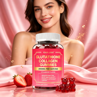 Complément alimentaire quotidien pour le bien-être à base d'ingrédients naturels : glutathion réduit, biotine, zinc, collagène en gummies