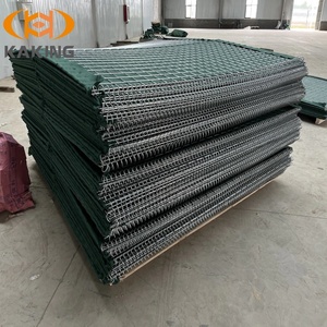 Sınır koruma ve istinat duvarları için kare delikli Kaking ağır galvanizli demir kaynaklı örgü Gabion sepeti - Product Image 2