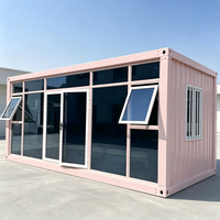 Maison préfabriquée SKYLINE en kit, conteneur à ossature acier, panneaux sandwich, cabine modulaire portable, buanderie, cuisine de chantier
