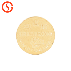 Factory Price Custom Logo Metal Coin Acceptor Brass Stainless Steel Token for Coin-Operated Games <strong>Amusement</strong> <strong>Machine</strong> <strong>Accessory</strong> - Product Image 2