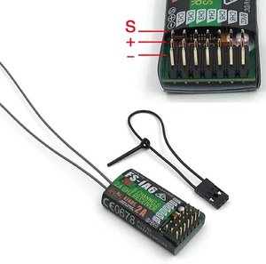Émetteur RC 6CH avec récepteur FS-iA6, écran LCD, pour UAV, voiture RC FPV, avion, télécommande à voilure fixe - Product Image 6