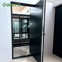 Porte extérieure moderne en alliage d'aluminium à isolation thermique, best-seller, qualité supérieure, garantie 5 ans