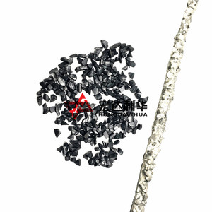 Grain de carbure de tungstène écrasé bon marché, granulés noirs pour le revêtement dur, soudage - Product Image 2
