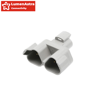 Adaptateurs femelles automatiques de type DT04-3P-P007 Y Connecteurs étanches mâle/femelle à 2 broches pour connexions de fils Matériau en cuivre
