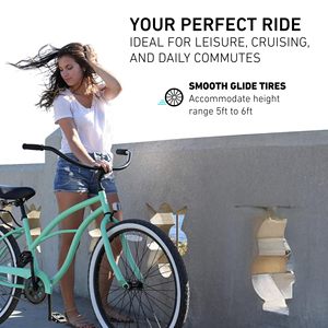 <span class=keywords><strong>Vélo</strong></span> de plage pour femme Around The Block, vert menthe - Product Image 6