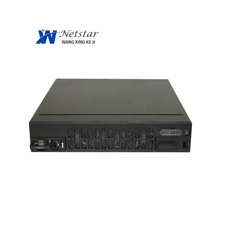 ISR4451-X-SEC/K9 ISR 4451 router level perusahaan, router modular ISR4451-X-SEC/K9 dengan layanan terintegrasi