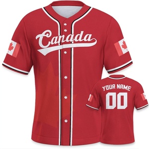 Unisex Adults <b>Gifts</b> Personalize Name Number Short S-6XL Clothing Training Custom Venezuela Baseball Jersey Shirt - Product Image 3