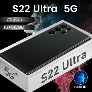 2023 nuevo teléfono inteligente <span class=keywords><strong>S22</strong></span> <span class=keywords><strong>Ultra</strong></span> 5G original 16GB <span class=keywords><strong>512GB</strong></span> 7,2 pulgadas 10 núcleos con pluma de máquina todo en uno cámara trasera de 108MP - Product Image 2