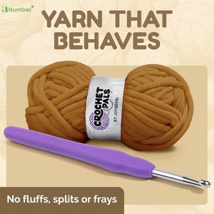 Barato en stock Adultos Niños Principiantes Aprender Todos los materiales incluidos Animales <span class=keywords><strong>Hacer</strong></span> Amigurumi Easy Diy Set <span class=keywords><strong>Kit</strong></span> de ganchillo - Product Image 3