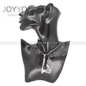 कस्टम उच्च गुणवत्ता वाले फैशन गहने पुरुषों स्टेनलेस स्टील विंटेज नार्डिक वाइकिंग नोर्स पेरुन एमुलेट कुल्हाड़ी पेलेंट - Product Image 5