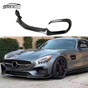 Labbro Anteriore in Fibra di Carbonio di Alta Qualità Stile R per <span class=keywords><strong>Mercedes</strong></span> Benz <span class=keywords><strong>AMG</strong></span> <span class=keywords><strong>GT</strong></span> GTS - Product Image 2