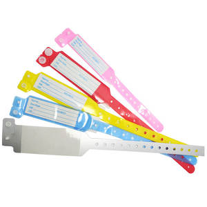 Gelang PVC/vinil kustom dengan tag identifikasi - Product Image 5