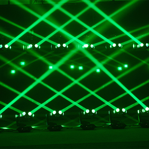 Lampu Meteor api terbang kepala berputar tak terbatas, lampu strobo klub panggung disko DJ 6x40w RGBW - Product Image 5