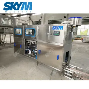 Automatic Complete Water Production Line 19 20 Liter Bucket Barrel Bottle 20L 5Gallon Filling Machine