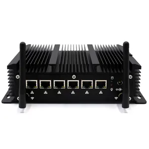 Intel Core i5 i7 Atom D525 Network Router 6 Lan Hardware Firewall Mini Pc Firewall Motherboard Mini PC