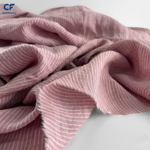 <span class=keywords><strong>Tissu</strong></span> en <span class=keywords><strong>lin</strong></span> 100 % rayé teint en fil, doux, lavé et pré-rétréci, idéal pour chemises, robes et vêtements d'été – Vente en gros - Product Image 4