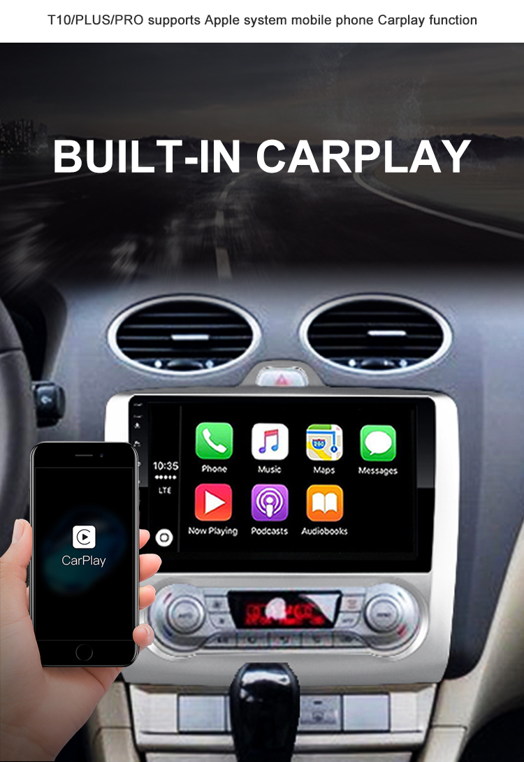 Car Multimedia GPS Radio Android 9 inch for 2004-2011 Ford Focus 2 Mk2 GPS Navigation car Radio player