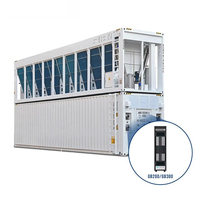 Penggunaan Cepat 720 kW GB300 NVL72 ATX Rak Server Paduan Aluminium Kipas Pusat Komputasi Cerdas Kontainer Bergerak Psu