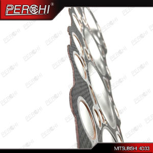 Guarnizione Testata Motore per MITSUBISHI Canter FE5 FE6 VI 4D33 4D33-4A 1996-2002 OEM ME011077 ME011085 ME011098 ME013334 - Product Image 2