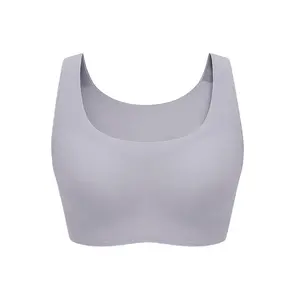 新款尺寸免费背心无框胸罩无标记胸罩运动内衣女士一件女士内衣内衣胸罩
