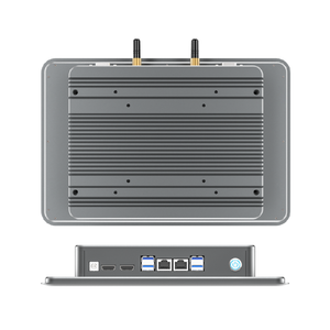 Không quạt nhôm Công Nghiệp Tất cả trong một PC IP65 không thấm nước Màn hình cảm ứng máy tính thắng 10 OS cho bụi nhà máy/HMI/SCADA hệ thống - Product Image 5