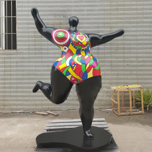 Famoso diseño fibra de vidrio señora <span class=keywords><strong>Nana</strong></span> estatua tamaño natural <span class=keywords><strong>Nana</strong></span> escultura - Product Image 1