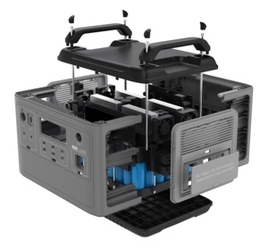 Station d'alimentation portable, système d'énergie LifePo4 3000W 2000Wh, kit tout-en-un, solaire 3kw, prix pour la maison - Product Image 2