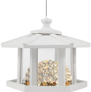 Bằng Gỗ Lục Giác Hoang Dã Bird Trung Chuyển Cho Ngoài Trời Rỗng Khay Lưới Công Suất Lớn Dễ Dàng Để Làm Sạch Và Điền Cho Trang Trí Sân Vườn - Product Image 1