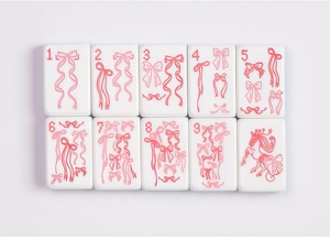 Fichas de Mahjong Americanas Personalizadas de Diseño Moderno y Lujoso, Impresas en Cuatro Capas, para Entretenimiento de Ajedrez y Cartas - Product Image 6