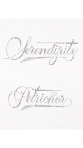 Maßgefertigte Umweltfreundliche Glas-Kristall <span class=keywords><strong>10</strong></span>-Facetten Flache Designer-Bling-Transferaufnäher für T-Shirts Hot-Fix Strass Nagelkunst Taschen - Product Image 2