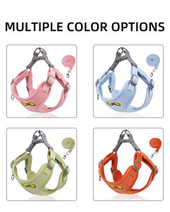 Arnés Ultra Suave para Perro con Ajuste de 4 Puntos, Conjunto de Arnés y Chaleco para Mascotas, Cómodo y Moderno para Paseos Diarios, Accesorios para Mascotas - Product Image 6