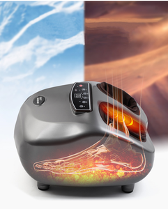 電指指圧フットマッサージャー機ヒートエア圧縮とソールスパ付きトップセラー - Product Image 5