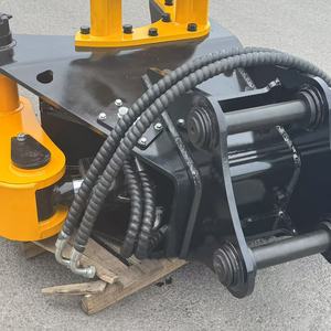 Outil hydraulique de retrait de souche d'arbre de cisaillement d'arbre d'excavatrice séparateur de souche d'arbre pour la ferme et l'exploitation forestière - Product Image 1